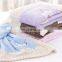 Extra thick Stripe fleece air conditioning blankets  knee blanket nap blankets