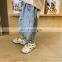 New Design Best Selling Boutique Girls Jeans Pants with Heart Shaped Pockets