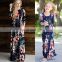 New Arrival Floral PRINT Mother Daughter Matching Dress family matching clothing dress (this link for MOM)