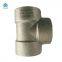 High Pressure Forged Steel Pipe Fitting/ ASME B16.11  Equal Tee