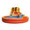 Kids Amusement Inflatabble Water Park Slide And Pool Playground Children's Slide With Pool
