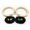 New Style Popular Sports Adjustable Wooden Gymnastic Rings with Straps
