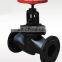 HT200 HT250 Cast Iron Flange Connection Manual Globe Valve With Hand Wheel