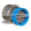 NBR seal ring ductile iron bonnet  grey iron body water check valve