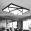 modern minimalist living room LED ceiling lamps indoor rectangular bedroom ceiling pendant light