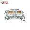 China Taizhou Factory Price Customized Yellow Transport Plastic Storage Injection Crates Mould