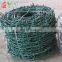 PVC coated Double Twist Barbed Wire For Grassland