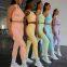 Hot Sales Girl Seamless Fitness & Yoga Wear High Quality Wholesales Workout Gym Sport Set