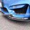 Auto Carbon Fiber F82 F83 M4 F80 M3 Front Lip Spoiler for BMW M3 M4 14-19