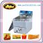 Commercial Table Top Industrial Single Tank  8 Liters Electric Fryer with