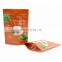 Wholesale mylar bag custom full color printing tea packaging stand up pouch