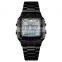 luxury brand SKMEI 1381 dual time stainless steel wrist watch for men