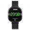 SKMEI 1589 LED Touch Screen Stainless Steel Mesh Band Women Watches with Magnetic Strap