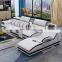 2021 L Shaped Real Cow Leather Living Room Sofa Massage Bed sofas