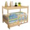 latest fashion indoor wooden pet cat dog bunk sleeping bed with bedding sets