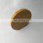 Wood store home round counter desk makeup bamboo mirror