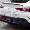 CLY Rear Diffuser Tips For 2020+ Benz GLE Coupe W167 C167 Facelift GLE53 AMG Car Diffuser Bumper Diffuser Exhaust Pipe Rear Lip