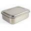 Wholesale Stainless Steel Rectangle Food Storage Containers Leak proof Lunch Box with Lid