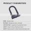 Hot sale high quality Heavy Duty Bike manganese steel Material U-lock Bicycle U Lock With Cable