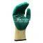 10 Gauge Cheap Work Gloves Cotton Shell Latex Coated Knit Work Gloves Labor Construction Gloves