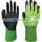 Wonder Grip WG-501 4121 Breath Wear Resisting Anti Skid Protective Micro Nitrile Foam Palm Coat Gardening Safety Work Gloves