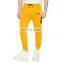 Contrast side panels jogger pant for men yellow sweatpants Street wear fashion track pants Top Selling Supplier