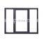 Hot sale casement door and attached casement window with bliding