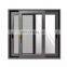 Contemporary house designs soundproof aluminum sliding casement glass glazing window screen frame