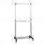 Movable clothes rack with wheels new design hot nordic style net red clothes rack