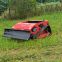 remote control lawn mower with tracks, China remote control slope mower for sale price, robot slope mower for sale