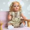 New 22-inch cute realistic reborn doll girl soft full body enamel baby doll