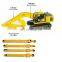 Excavator Arm Cylinder Boom Cylinder EC240B Bucket cylinder 14514833 14523665 14523666