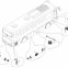universal 136E car bus door lock for china Higer Kinglong Daewoo bus