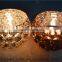online shiny gold crystal glass candle holders for bar deco wedding centerpieces                        
                                                Quality Choice
