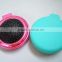 Manufacture Pocket Foldable Hair Brush With Mirror , Plastic Mirror