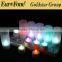 2016 cheap multi color rechargeble led candles
