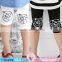 2015 Children Clothing Baby Girl Leggings Children Plain Color Flower Leggings