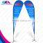 wholesale durable outdoor colorful print bow feather banner
