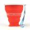 2015 collapsible silicone cup, kids water bottle