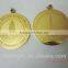 2015 newest die casting gold silver plated 3D religious medals