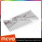 Lady rectangular steel comb hair comb packed in gift paper letter