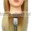 Professional makeup cheap 100% human hair mannequin head training head with hair