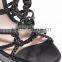 High quality super high heel platform sandals genuine leather women sandals for women