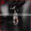 Rose Quartz Pave Diamond New Stylish Jewelry, Wholesale Designer Diamond Earring, Handamde Diamond Gemstone Drop Earring