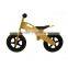 2015 Yuhe Goodwooden Toys Factory nature color cheap kids bike