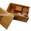 Promotional Wooden Educational Toys 7pcs beechwood 3D Geometry Box Set