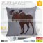 Reliable supplier new design christmas leather pillow covers