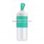 Personalized Christmas borosilicate glass drinking water bottle