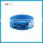 Promotional Gift Wide Debossed and Ink printing Silicone Wristband