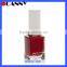 Empty Clear Square Nail Polish Bottle Packaging,Empty Clear Square Bottle